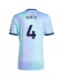 Arsenal Ben White #4 Rezervni Dres 2024-25 Kratak Rukavima